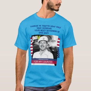CAMISETA TOM TREFTS PARA GOVERNADOR DE OHIO 2024