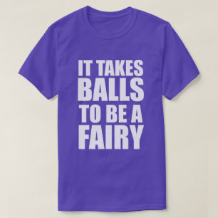 CAMISETA TOMA BOLAS PARA SER UMA FADA