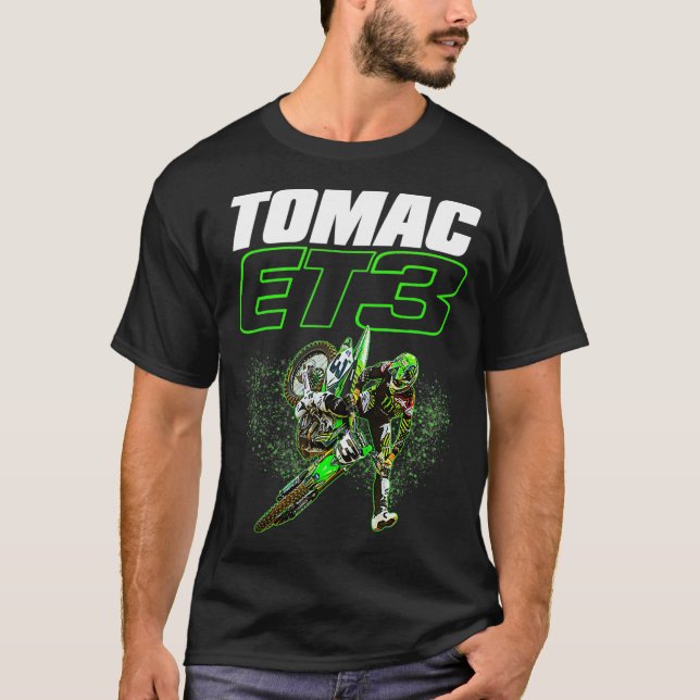 Camiseta Tomac Motocross  ET3 Supercross Tee (Frente)