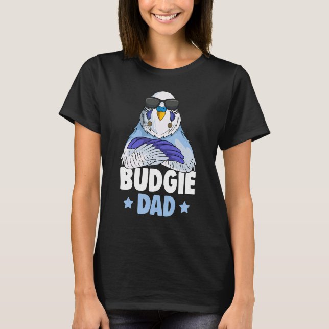 Camiseta Tomada Bugerigar Pai do Mens Budget (Frente)