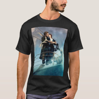 Camiseta Tomada de Filme Titanic e T-Shirt Clássica Rosa