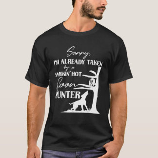 Camiseta Tomada Por Fumar O Caçador De Lua Quente Funny Rac
