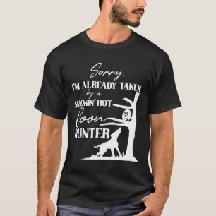 Camiseta Tomada Por Fumar O Caçador De Lua Quente Funny Rac