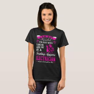 Camiseta Tomado não estragado do eletricista