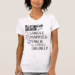Camiseta Tomado por um engenheiro de Badass