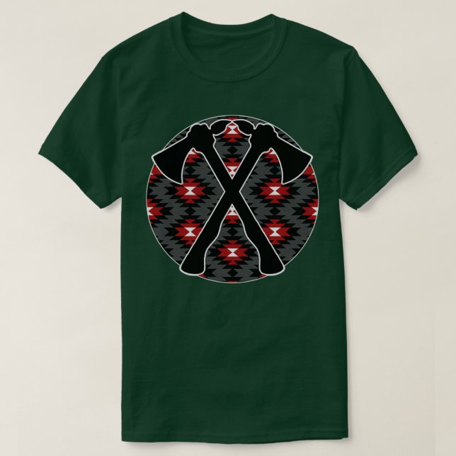 Camiseta Tomahawk Pattern 3 (Frente do Design)
