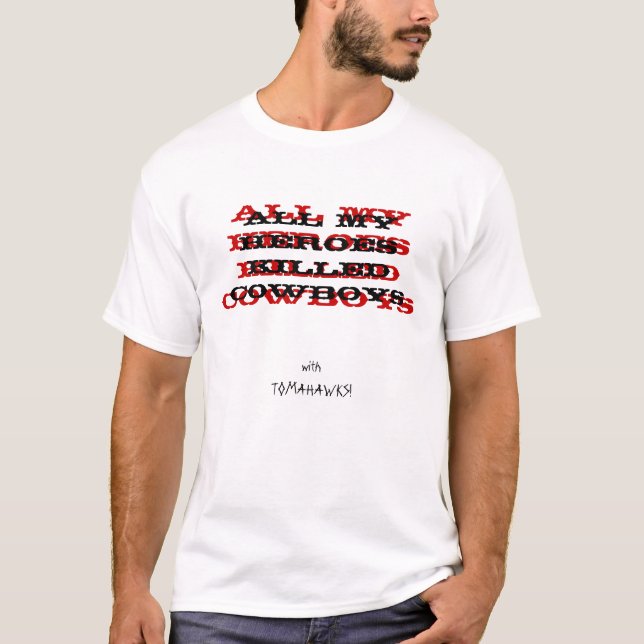 Camiseta Tomahawks [3878160] (Frente)