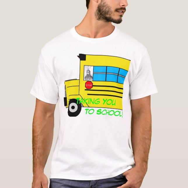 Camiseta Tomando o à escola (Frente)