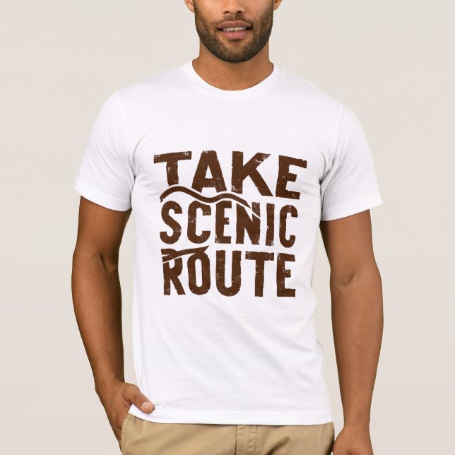 Camiseta Tomar Rota Cênica (Frente)
