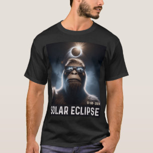 Camiseta Tomar Uma Selfie Com Óculos Eclipse Solar 2024