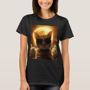 Camiseta Tomar Uma Selfie Com Pulmões Solares Eclipse Vesti