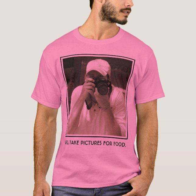 CAMISETA TOMARÁ IMAGENS PARA O ALIMENTO (Frente)