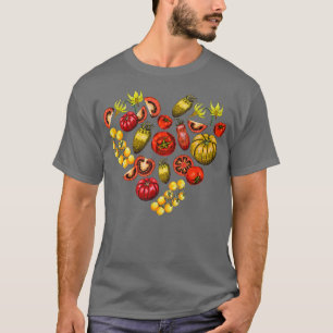 Camiseta Tomate Ama Tomate Jardineiro Vegetal