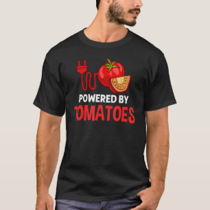 Camiseta Tomate Comida Vegana Salada Suco Jardinagem Fruta