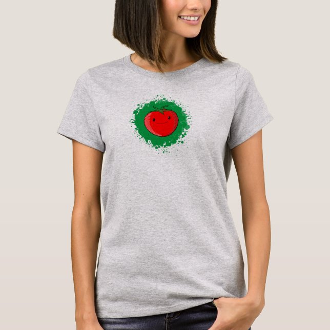 Camiseta Tomate de Cartoon (Frente)