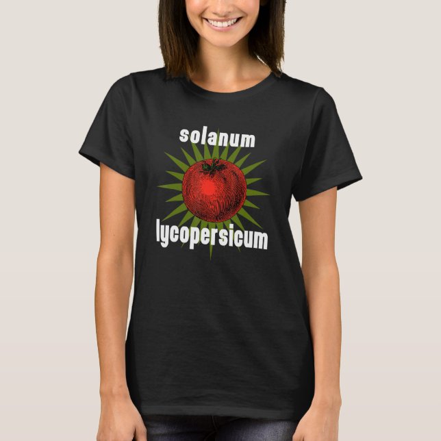 Camiseta Tomate de Jardim Solanum Lycopersicum (Frente)