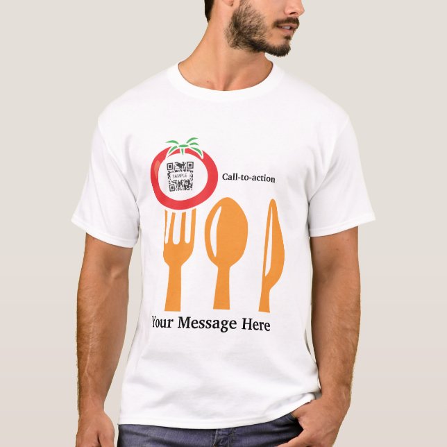 Camiseta Tomate do modelo do t-shirt (Frente)