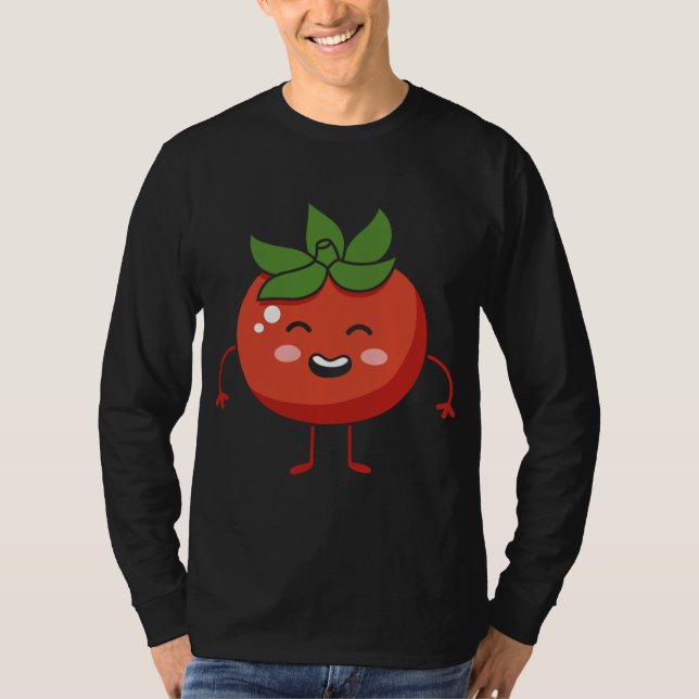 Camiseta Tomate - Fruta De Tomate Presente De Fruta Enganad (Frente)