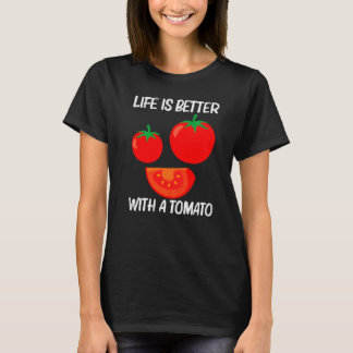 Camiseta Tomate Legal Para Homens Mulheres Alimento de Frut