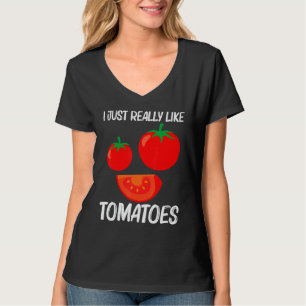 Camiseta Tomate Legal Para Homens Mulheres Fruta Vermelha S