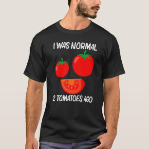 Camiseta Tomate legal Para Mulheres Saudáveis Comida De Ber