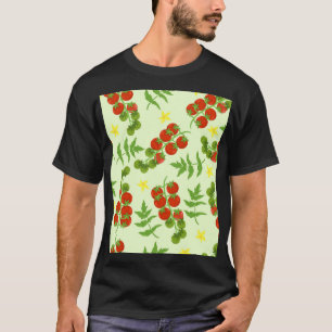 Camiseta Tomate Tango: Impressão de vegetais venenosos