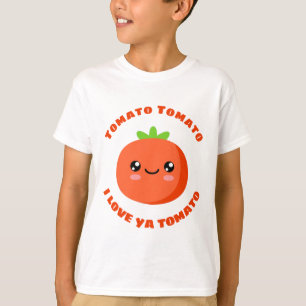 Camiseta Tomate Tomato Eu te amo Tomato