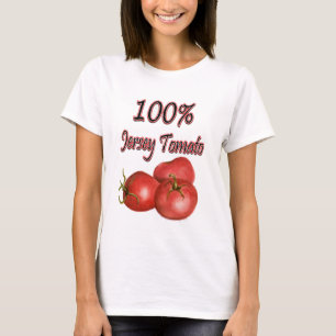 Camiseta Tomates 100% do jérsei