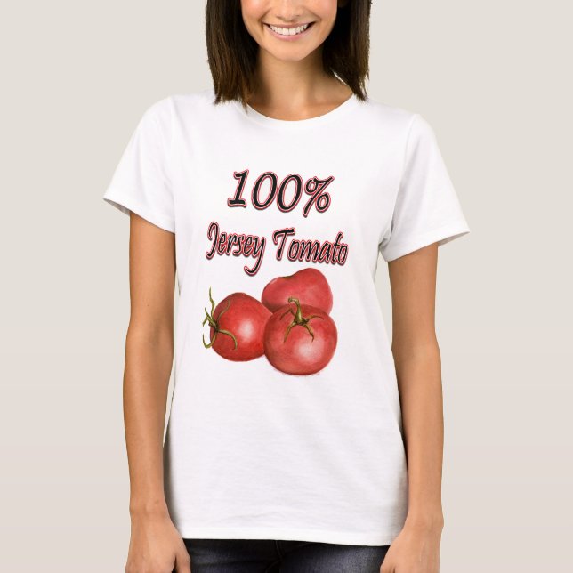 Camiseta Tomates 100% do jérsei (Frente)