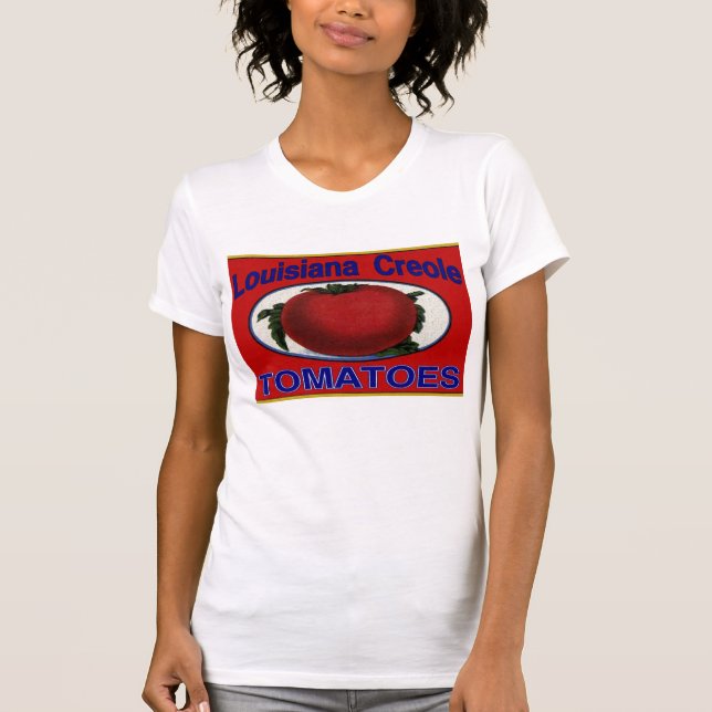 Camiseta Tomates da Louisiana Creole (Frente)