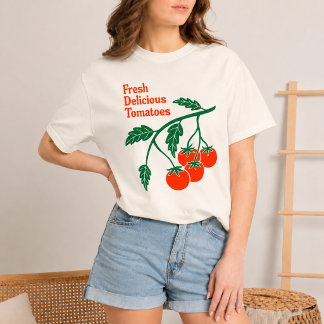 Camiseta Tomates Frescos Deliciosos – Tomate Vinta