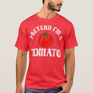 Camiseta Tomates Hortícolas Vegans Jardins Vegetarianos