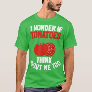 Camiseta Tomates Vegans Jardins Hortícolas