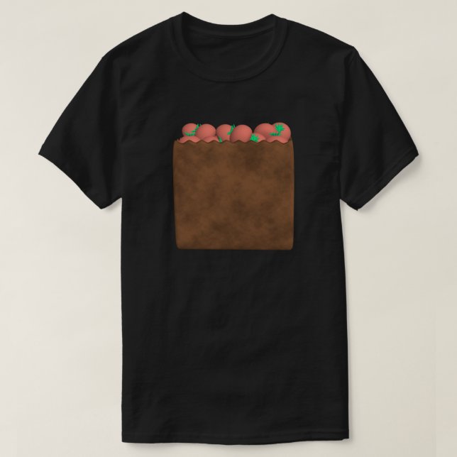 Camiseta Tomato Bag.     (Frente do Design)