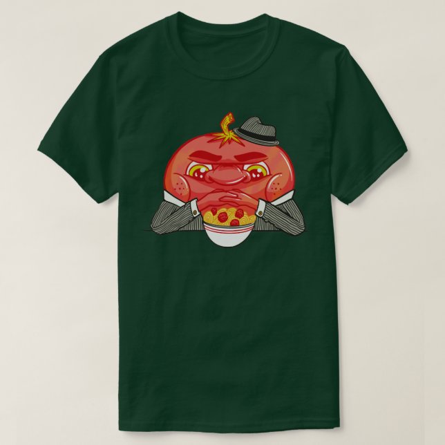 Camiseta Tomato Mafia (Frente do Design)
