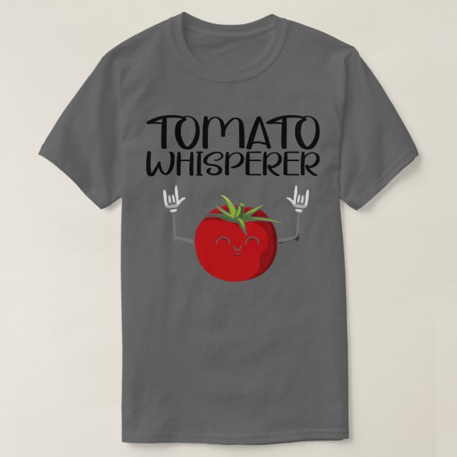 Camiseta Tomato Whisperer (Frente do Design)