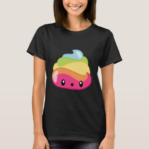 Camiseta Tombadilho de Emoji Raimbow!