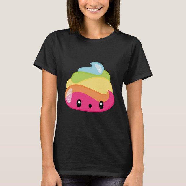 Camiseta Tombadilho de Emoji Raimbow! (Frente)