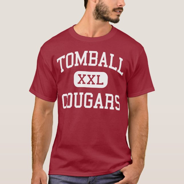 Camiseta Tomball - pumas - júnior - Tomball Texas (Frente)