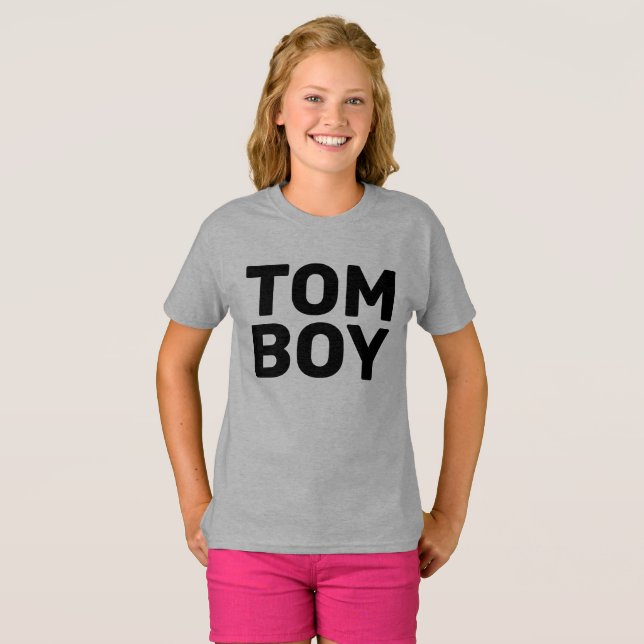 CAMISETA TOMBOY GIRLS KIDS T-SHIRT (Frente Completa)