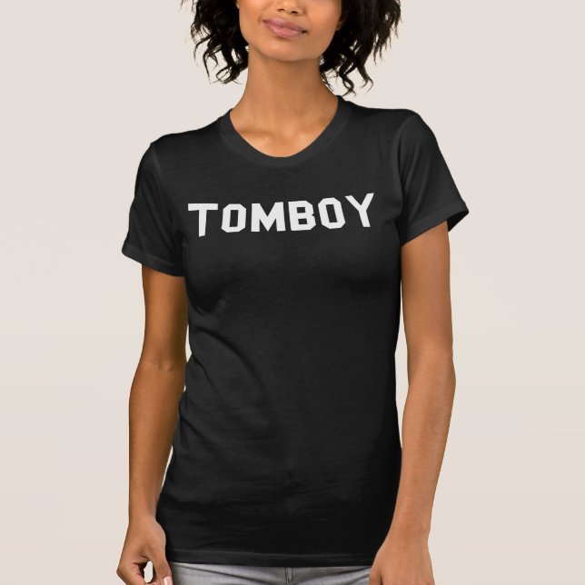 Camiseta Tomboy T-Shirt Tumblr (Frente)