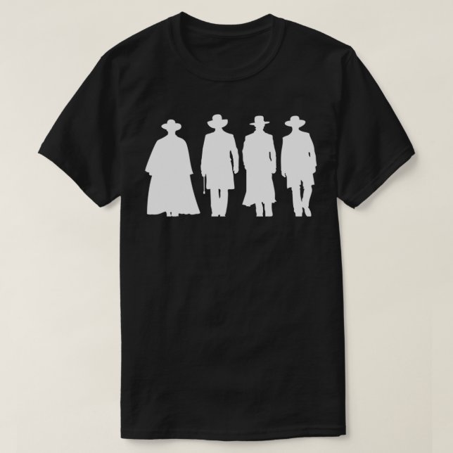 Camiseta Tombstone Silhouette Classic T-Shirt (Frente do Design)