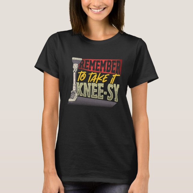 Camiseta Tome Calma Amputee (Frente)
