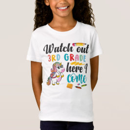 Camiseta Tome Cuidado 3º Ano Aqui Vou Eu