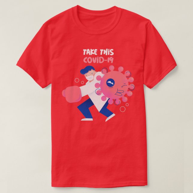 Camiseta Tome Este Covid19 (Frente do Design)