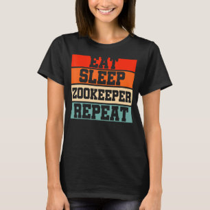 Camiseta Tome Ke Animal do Repetidor do Zoo Repetitivo do S