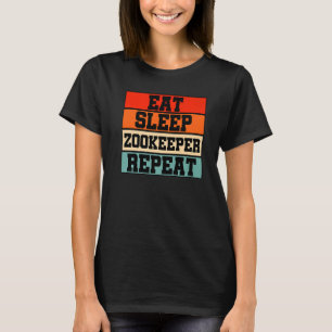 Camiseta Tome Ke Animal do Repetidor do Zoo Repetitivo do S