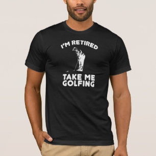 Camiseta Tome-me que Golfing
