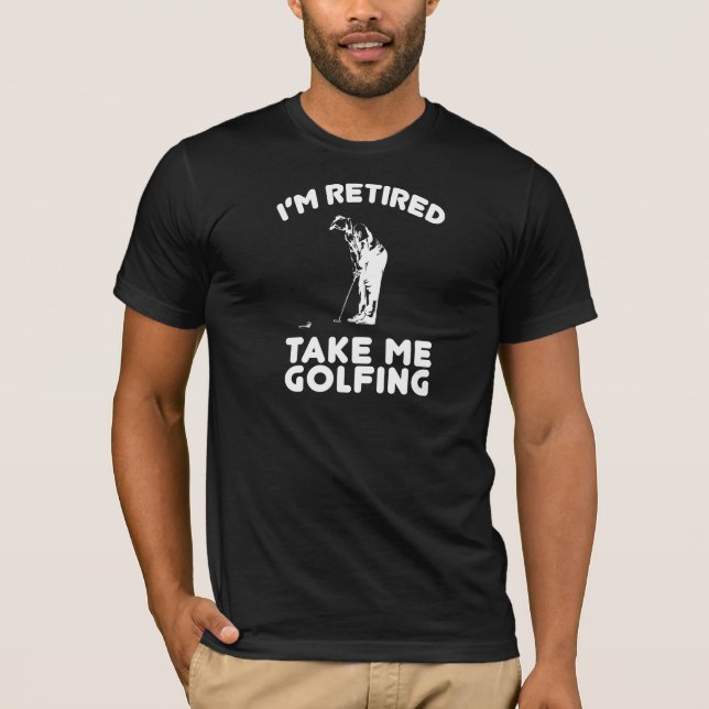 Camiseta Tome-me que Golfing (Frente)