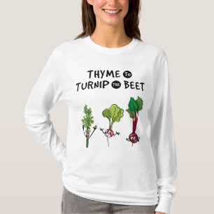 Camiseta Tome para tornar a Beet Engraçada Gardener Vegan